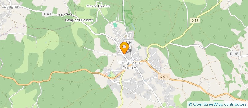 localisation de l'entreprise SOCIETE IMMOBILIERE 2 D  LIMOGNE-EN-QUERCY
