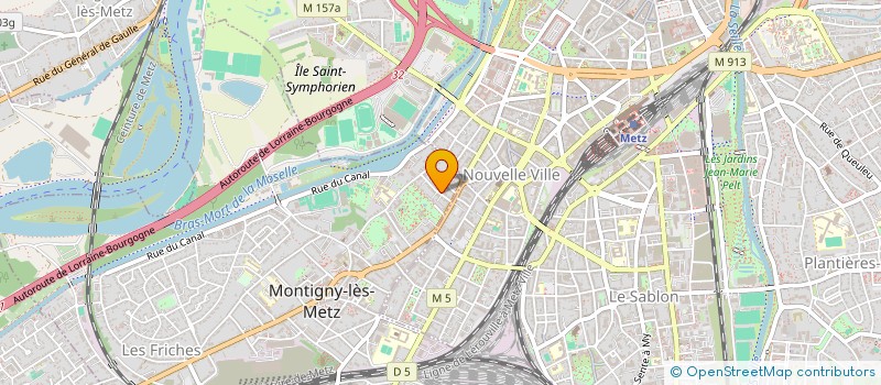 localisation de l'entreprise SOCIETE IMMOBILIERE A. FEBVREL à MONTIGNY-LES-METZ