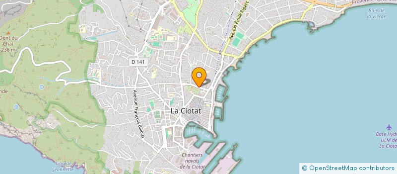 localisation de l'entreprise SOCIETE IMMOBILIERE AL2FA  LA CIOTAT