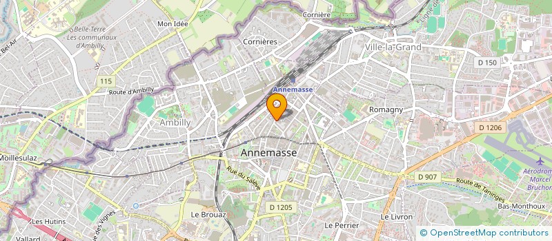 localisation de l'entreprise SOCIETE IMMOBILIERE ALLAIN à ANNEMASSE