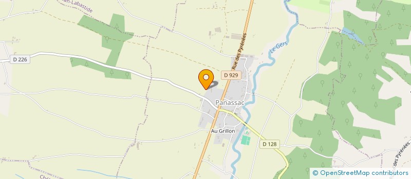 localisation de l'entreprise SOCIETE IMMOBILIERE AU ROC  MASSEUBE