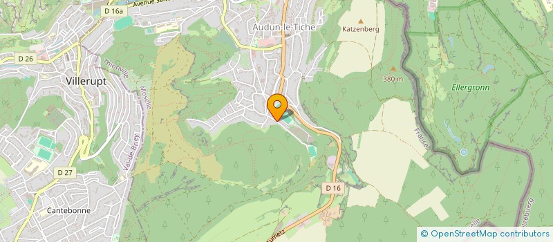 localisation de l'entreprise SOCIETE IMMOBILIERE AUDUNOISE à AUDUN-LE-TICHE