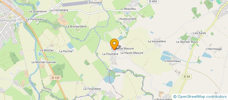 localisation de l'entreprise SOCIETE IMMOBILIERE BACHELIER  GORGES