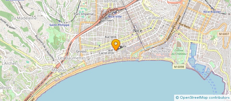 localisation de l'entreprise SOCIETE IMMOBILIERE BOOK PERE ET FILS à NICE