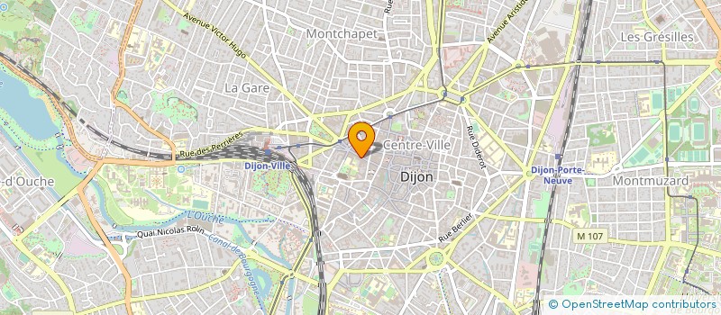 localisation de l'entreprise SOCIETE IMMOBILIERE BRUANT  DIJON