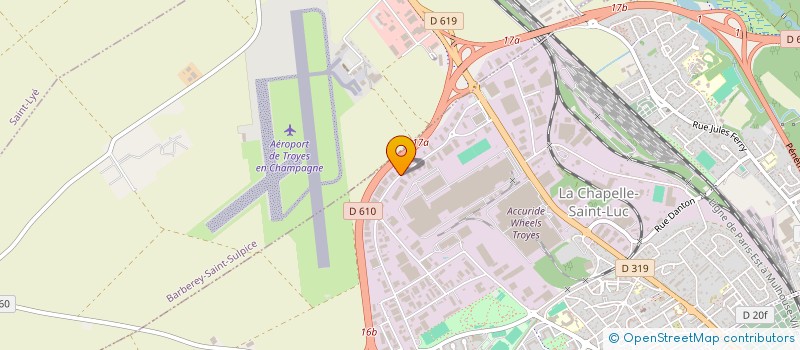 localisation de l'entreprise SOCIETE IMMOBILIERE C J 2 M à LA CHAPELLE-SAINT-LUC