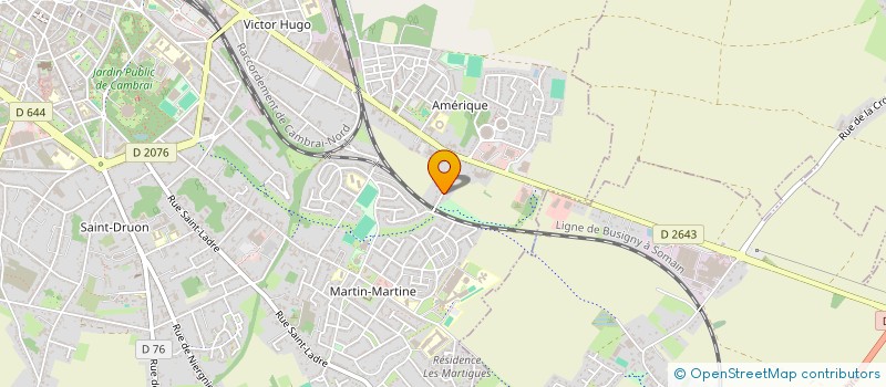 localisation de l'entreprise SOCIETE IMMOBILIERE CHATEAU D M J L à CAMBRAI