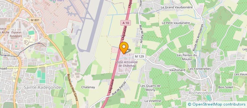 localisation de l'entreprise SOCIETE IMMOBILIERE CHATENAY ENERGIE à ROCHECORBON