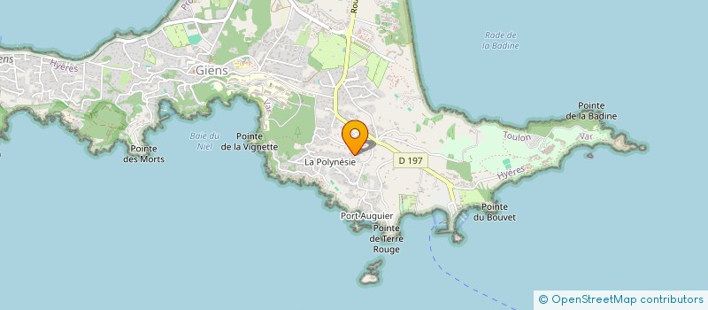localisation de l'entreprise SOCIETE IMMOBILIERE CINQUAR à HYERES