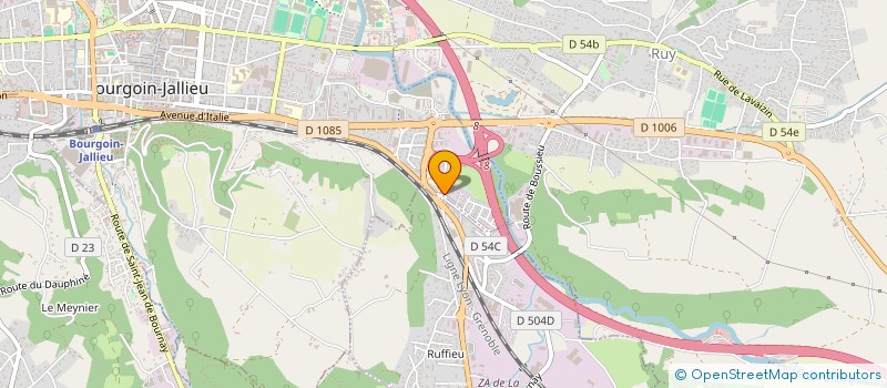 localisation de l'entreprise SOCIETE IMMOBILIERE CORTIS à RUY-MONTCEAU