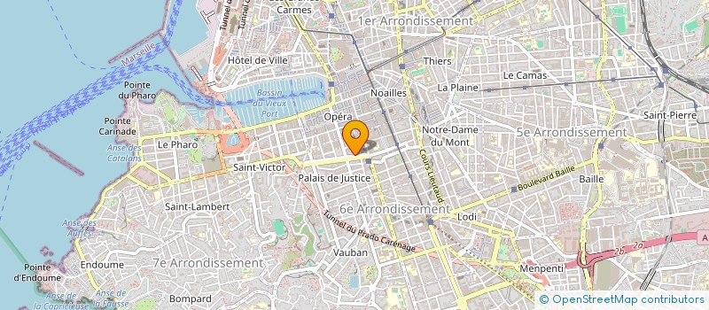 localisation de l'entreprise SOCIETE IMMOBILIERE D ADMINISTRATION DE BIENS IMMO à MARSEILLE