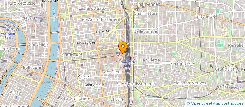 localisation de l'entreprise SOCIETE IMMOBILIERE D ENTREPRISE  LYON