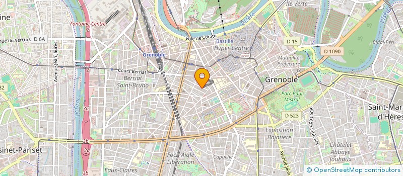 localisation de l'entreprise SOCIETE IMMOBILIERE DANERB à GRENOBLE