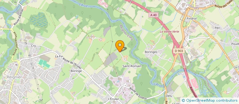 localisation de l'entreprise SOCIETE IMMOBILIERE DE BELLECOMBE à REIGNIER-ESERY