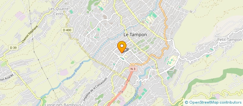 localisation de l'entreprise SOCIETE IMMOBILIERE DE BOURBON à LE TAMPON