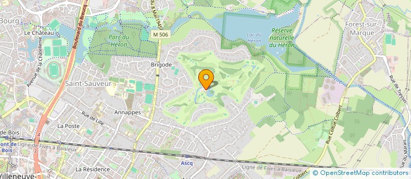 localisation de l'entreprise SOCIETE IMMOBILIERE DE BRIGODE  VILLENEUVE-D'ASCQ