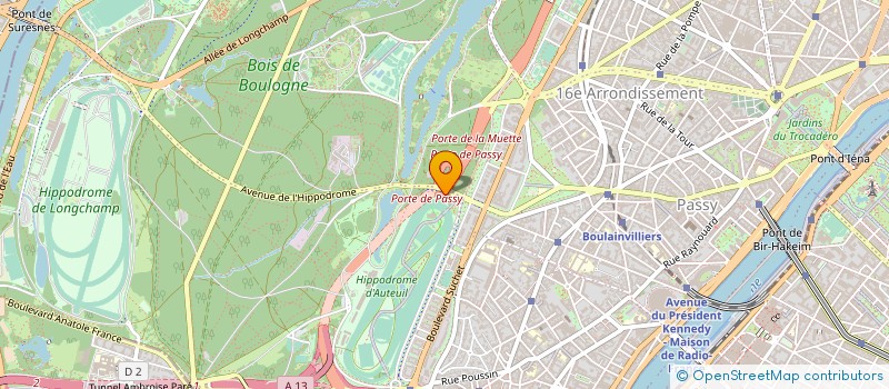localisation de l'entreprise SOCIETE IMMOBILIERE DE COMMUNICATION à PARIS