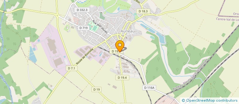localisation de l'entreprise SOCIETE IMMOBILIERE DE CONSTRUCTION ACHAT VENTE ETUDE ET LOCATION à AUNEAU-BLEURY-SAINT-SYMPHORIEN