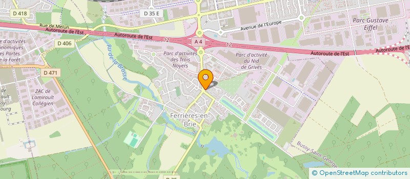 localisation de l'entreprise SOCIETE IMMOBILIERE DE GESTION DE CONSTRUCTION ET DE COMMERCIALISATION  SUCY-EN-BRIE