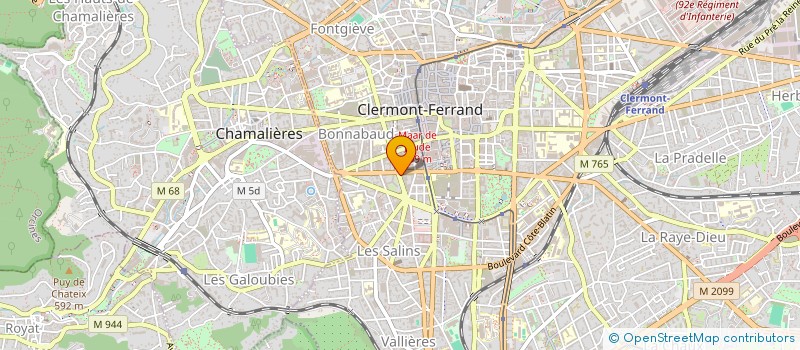 localisation de l'entreprise SOCIETE IMMOBILIERE DE GESTION ET D'AMENAGEMENT  VENSAT