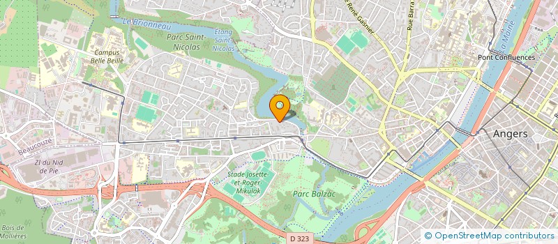 localisation de l'entreprise SOCIETE IMMOBILIERE DE GESTION LOCATIVE à ANGERS