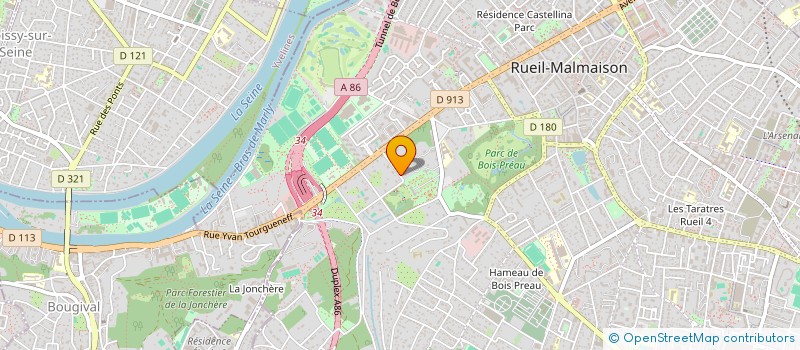 localisation de l'entreprise SOCIETE IMMOBILIERE DE L'ORANGERIE à RUEIL-MALMAISON