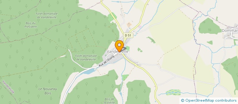 localisation de l'entreprise SOCIETE IMMOBILIERE DE LA CARRIERE  VANDELEVILLE