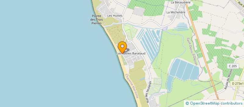 localisation de l'entreprise SOCIETE IMMOBILIERE DE LA COTE OUEST à SAINT-DENIS-D OLERON