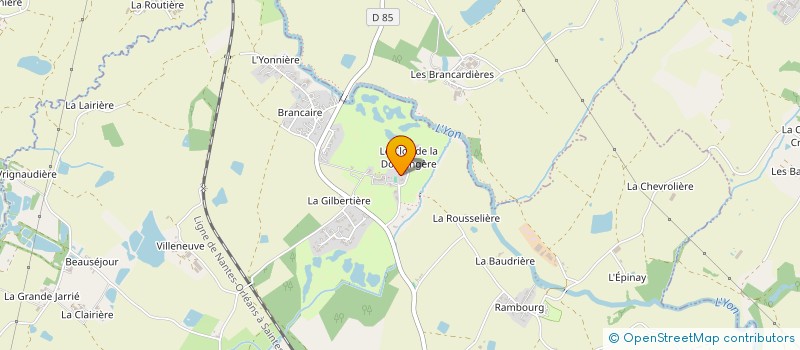 localisation de l'entreprise SOCIETE IMMOBILIERE DE LA DOMANGERE à NESMY