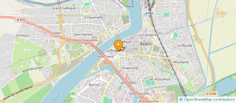 localisation de l'entreprise SOCIETE IMMOBILIERE DE LA TOUR DE PARADE à ARLES