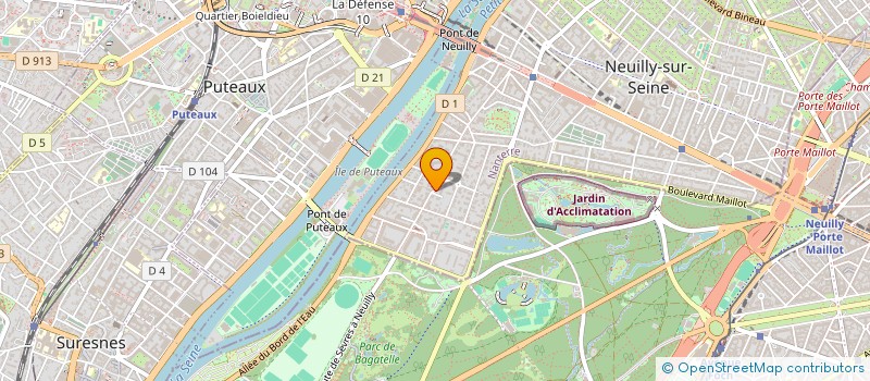 localisation de l'entreprise SOCIETE IMMOBILIERE DE PARIS MAC MAHON à NEUILLY-SUR-SEINE