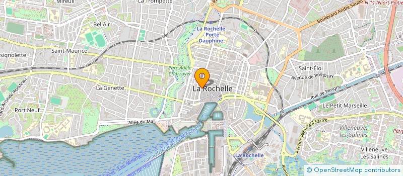 localisation de l'entreprise SOCIETE IMMOBILIERE DE PROMOTION ET D'INVESTISSEMENT à LA ROCHELLE