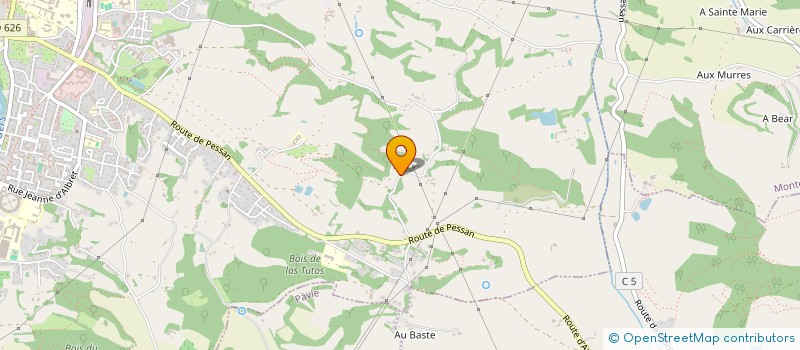 localisation de l'entreprise SOCIETE IMMOBILIERE DE SAINT BLANCARD  AUCH