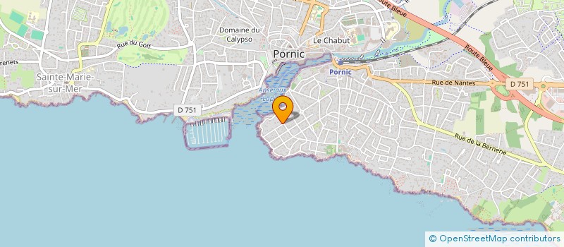 localisation de l'entreprise SOCIETE IMMOBILIERE DE SAINT  GILLES  PORNIC