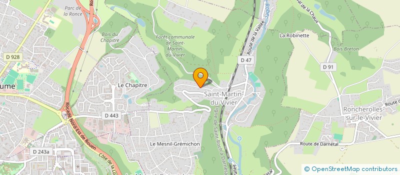 localisation de l'entreprise SOCIETE IMMOBILIERE DE SAINT OUEN  SAINT-MARTIN-DU-VIVIER