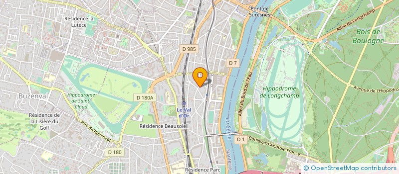 localisation de l'entreprise SOCIETE IMMOBILIERE DE VALLOIRE à SAINT-CLOUD