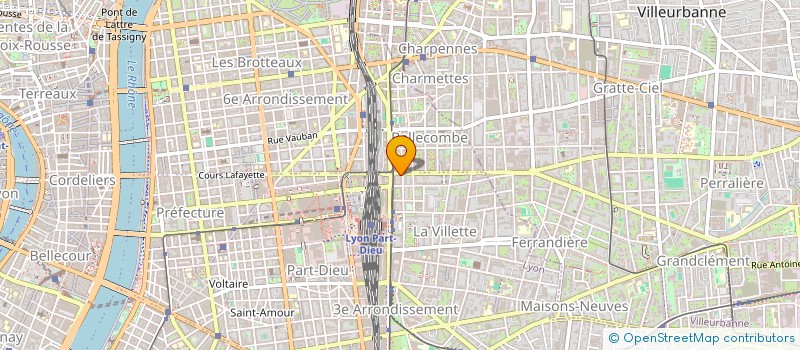 localisation de l'entreprise SOCIETE IMMOBILIERE DES ARCHERS  LYON