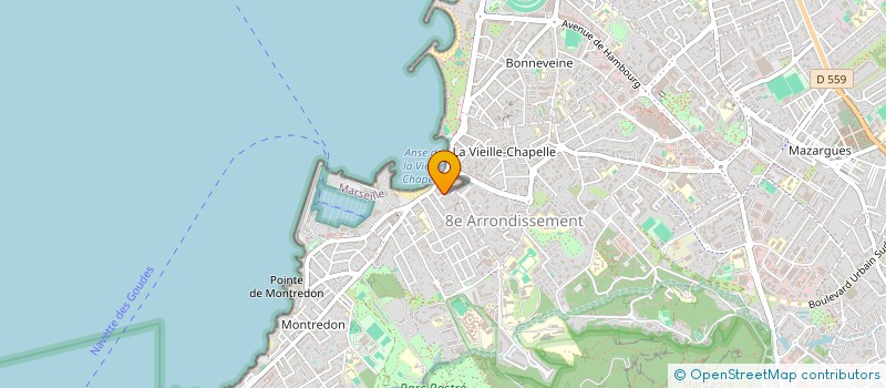 localisation de l'entreprise SOCIETE IMMOBILIERE DES CEDRES à MARSEILLE