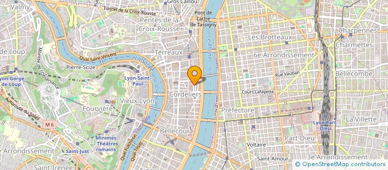 localisation de l'entreprise SOCIETE IMMOBILIERE DES CENTRES COMMERCIAUX  LYON