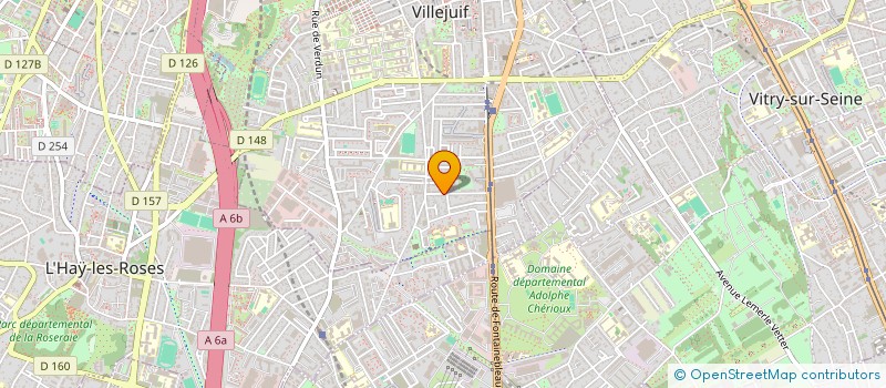 localisation de l'entreprise SOCIETE IMMOBILIERE DES FLEURS à VILLEJUIF