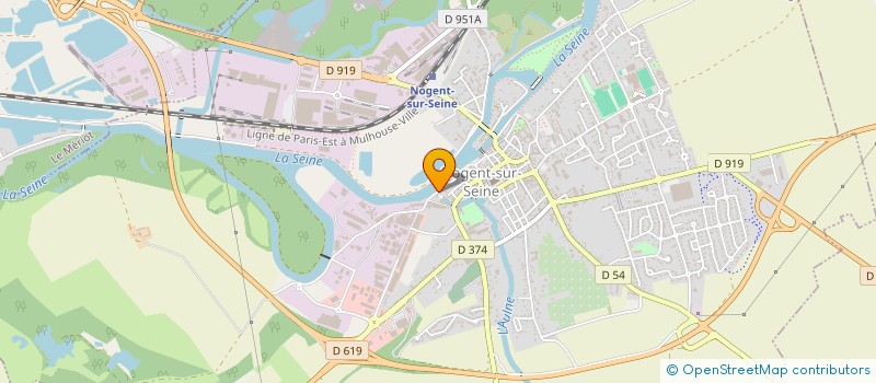 localisation de l'entreprise SOCIETE IMMOBILIERE DES MOULINS D ALBI à NOGENT SUR SEINE