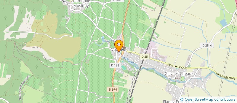 localisation de l'entreprise SOCIETE IMMOBILIERE DES PLANTES à VOUGEOT