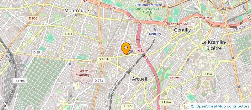 localisation de l'entreprise SOCIETE IMMOBILIERE DES SOURCES  ARCUEIL