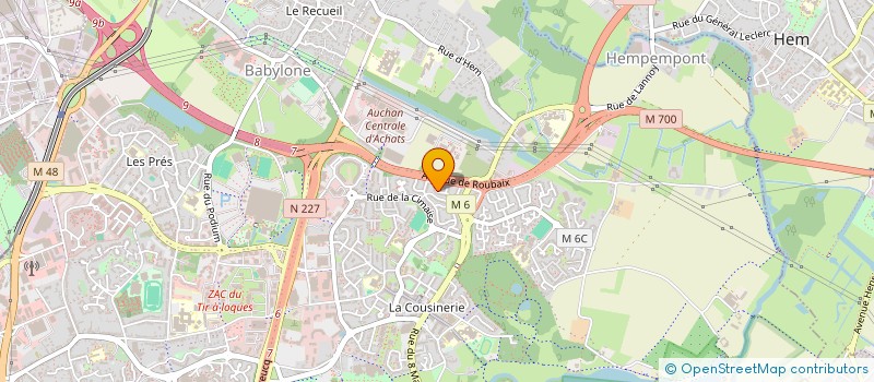 localisation de l'entreprise SOCIETE IMMOBILIERE DESMEDT à VILLENEUVE-D'ASCQ