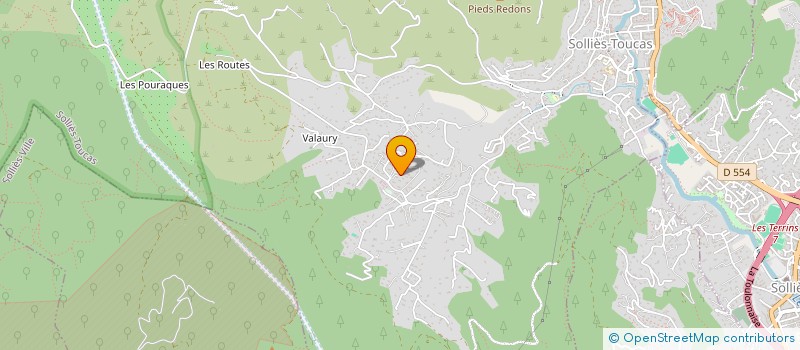 localisation de l'entreprise SOCIETE IMMOBILIERE DOUSEDAN à SOLLIES-TOUCAS