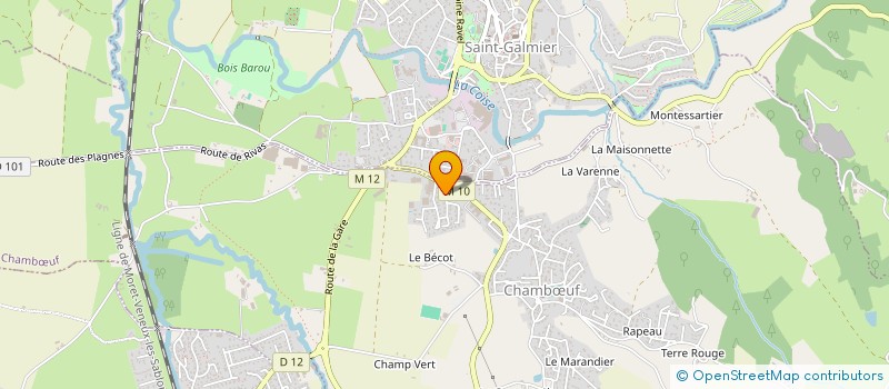 localisation de l'entreprise SOCIETE IMMOBILIERE DU BOCAGE  CHAMBUF