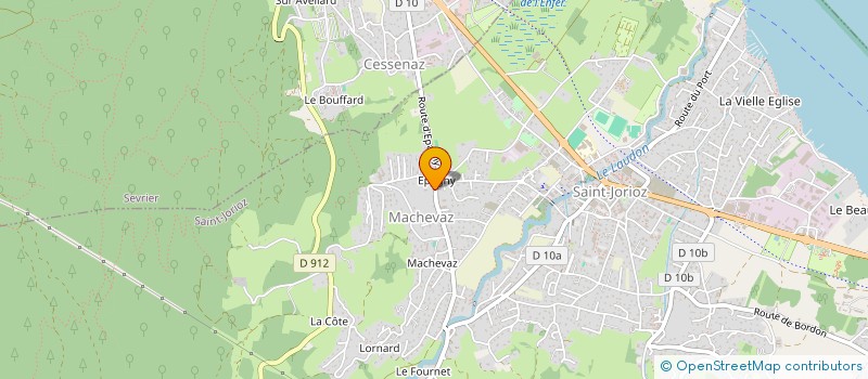 localisation de l'entreprise SOCIETE IMMOBILIERE DU BORD DU LAC à SAINT-JORIOZ