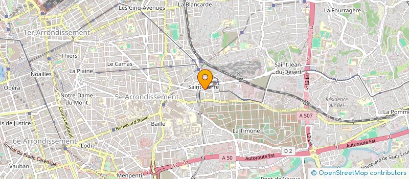 localisation de l'entreprise SOCIETE IMMOBILIERE DU CANAL  MARSEILLE