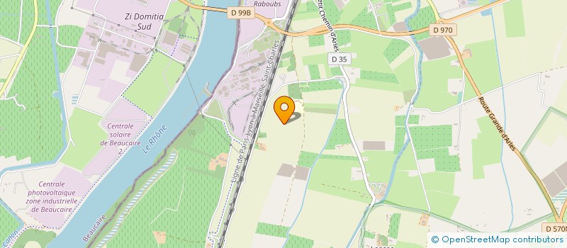 localisation de l'entreprise SOCIETE IMMOBILIERE DU CASTELLET  TARASCON