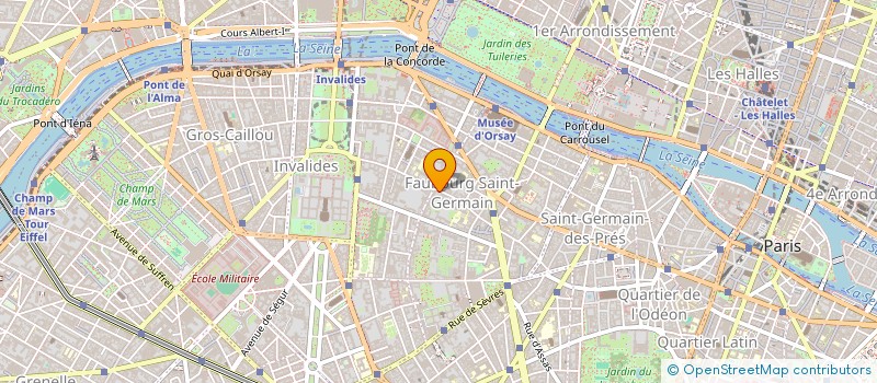 localisation de l'entreprise SOCIETE IMMOBILIERE DU DRAGON  PARIS